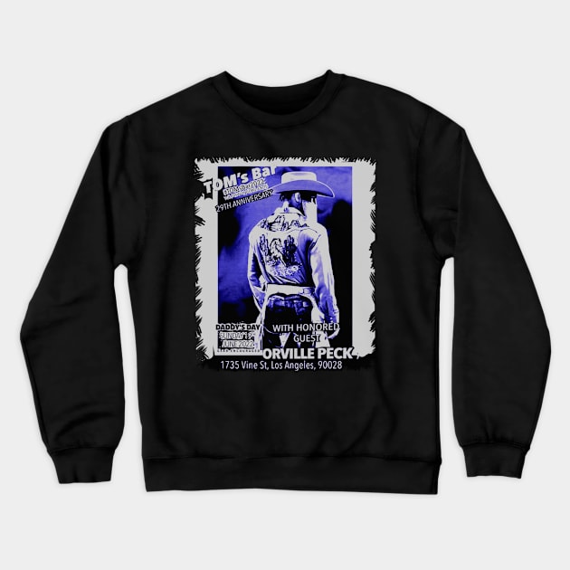 Orville peck toms bar Crewneck Sweatshirt by Genzperdana